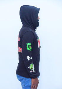 Black Weed Hoodie