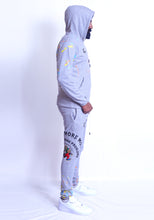 Load image into Gallery viewer, More Money More Problem Heather Grey Sweatsuit
