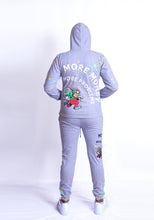 Load image into Gallery viewer, More Money More Problem Heather Grey Sweatsuit
