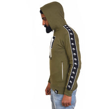 Load image into Gallery viewer, T Sign Olive Green Cotton Hoodie
